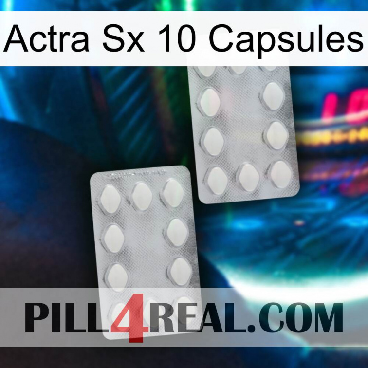 Actra Sx 10 Capsules 17